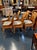 Early 20th Century Set of Six French Empire Carved and Bleached Mahogany Dining Chairs For Sale - Image 5 of 8