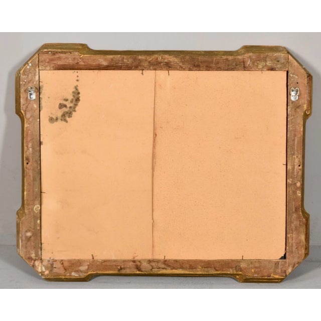 19th Century Italian Carved Gilt Frame Mirror For Sale - Image 11 of 12