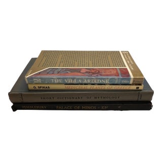 Vintage Ancient Greece Book Set/4 For Sale