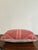 Textile Lumbar Pillow Made from Vintage Turkish Red Kilim Rug With Velvet Back For Sale - Image 7 of 8