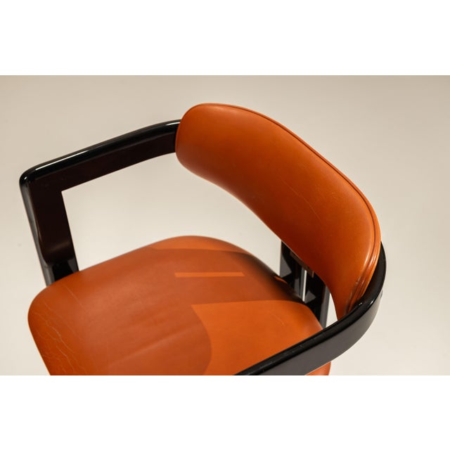 Wood Pamplona Chairs by Augusto Savini for Pozzi, Italy, 1960s, Set of 4 For Sale - Image 7 of 11