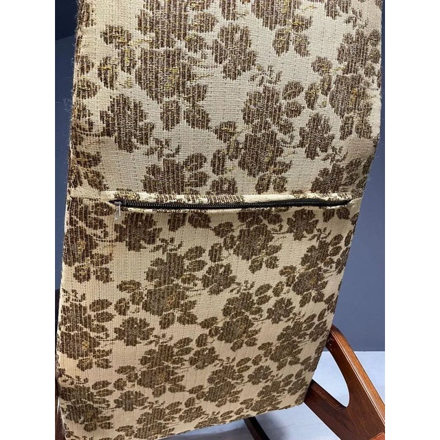 Mid-Century Modern Wooden Rocking Chair from Dřevotvar, Czechoslovakia, 1970s For Sale - Image 3 of 16