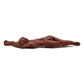 Sirio Pellegrini, Reclined Girl Sculpture, 1960s, Terracotta For Sale