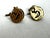 Brass English Traditional Small Figurative Fox Solid Brass Cabinet Knobs, a Pair For Sale - Image 8 of 10