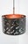 A striking brutalist pendant lamp by boréns, sweden, circa 1970s. thia sculptural sconce beautifully embody the bold...