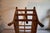 Mid Century Tortoise Bamboo Rattan Magazine Rack After Franco Albini For Sale - Image 10 of 17