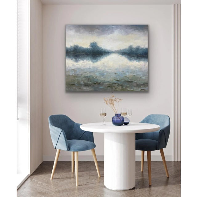 Impressionistic Landscape Original Oil Painting For Sale - Image 11 of 12