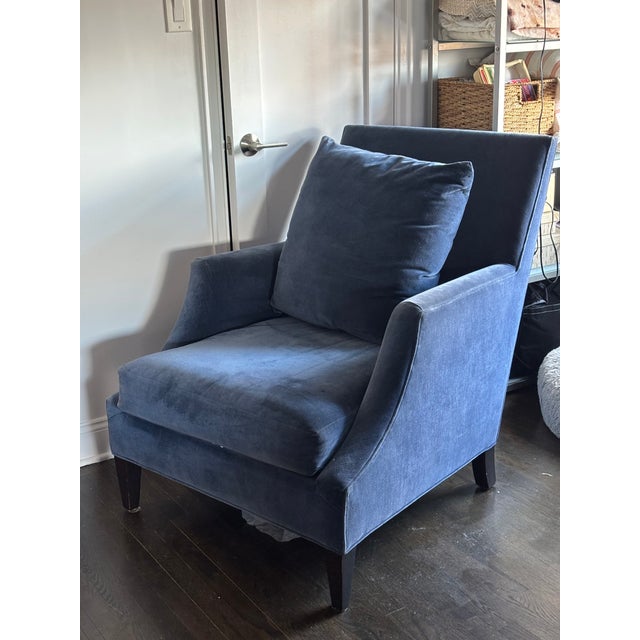 Restoration Hardware Club Chair For Sale In New York - Image 6 of 9