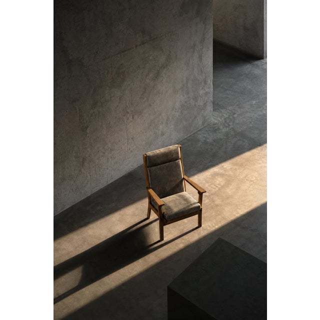 Mid-Century Modern Mid-Century Modern Danish Model GE-181-A Armchair by Hans J. Wegner for Getama, 1950s For Sale - Image 3 of 18