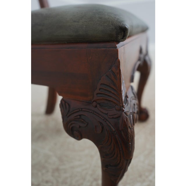 Set of 8 Henredon Mahogany Dining Chairs For Sale - Image 14 of 18