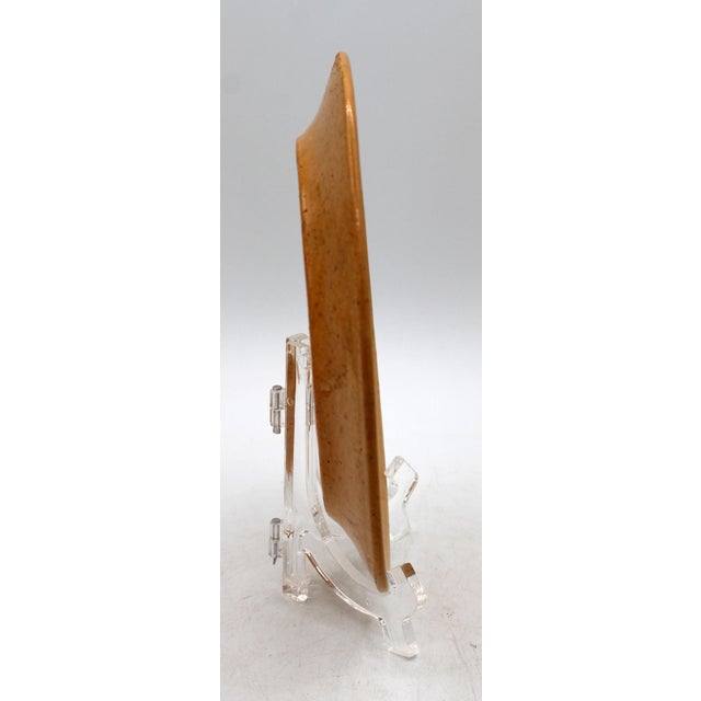 Early 20th Century Pre-1960 Ben Owen I Era Jugtown Ware Plate For Sale - Image 5 of 5