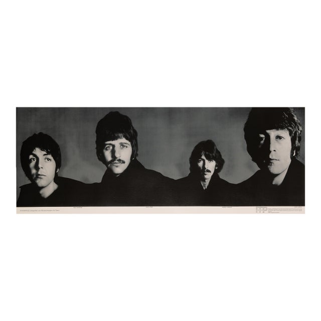"The Beatles" Banner by Richard Avedon for Stern 1967 Beatles Original Printing For Sale
