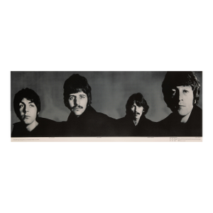 "The Beatles" Banner by Richard Avedon for Stern 1967 Beatles Original Printing