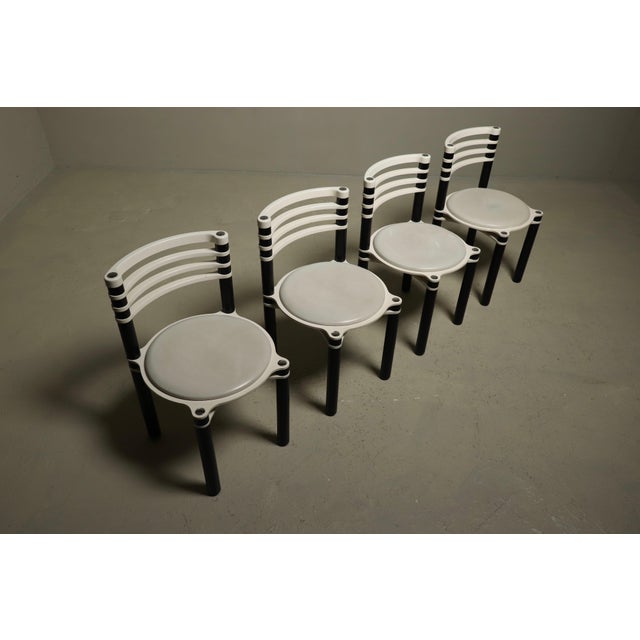 1980s Dining Chairs Model 6800 by Kurt Thut for Dietiker, 1980s, Set of 4 For Sale - Image 5 of 15