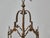 Early 20th Century Tall French Wrought Iron Lantern With Glass Panels and Scroll Detailing - 1900s For Sale - Image 5 of 18