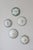 Ceramic Wall Composition of Soup Tureen Lids in Green Earthenware, 1950s, Set of 5 For Sale - Image 7 of 7