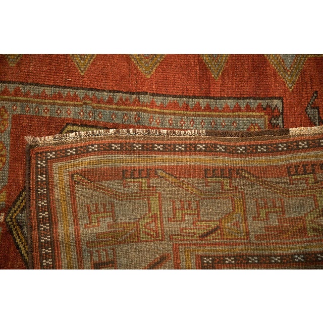 Textile Vintage Distressed Northwest Persian Rug Runner - 5'3" x 10'7" For Sale - Image 7 of 11