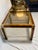 Coffee 1970s Italian Brass & Faux Tortoiseshell Coffee Table With Pair of End Tables — Romeo Rega Style For Sale - Image 8 of 11