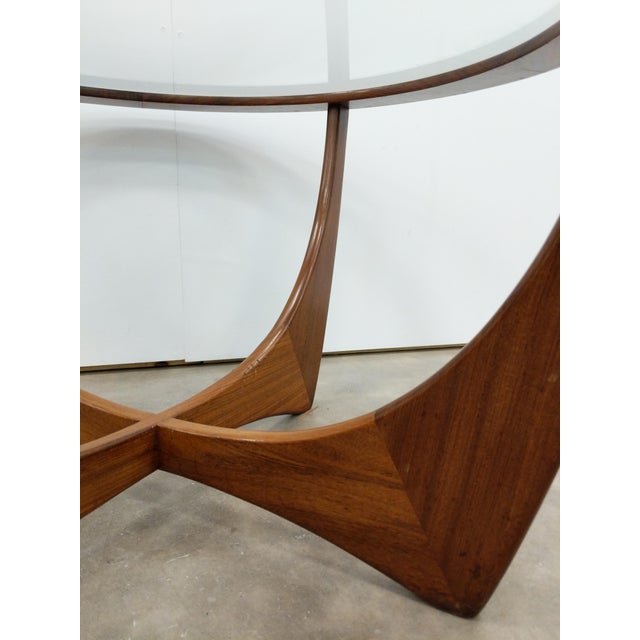 Mid 20th Century Vintage Danish Modern Teak Coffee Table Attributed to G Plan For Sale - Image 5 of 7