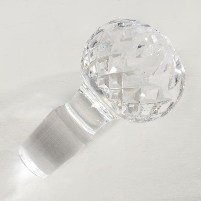 Mid-Century Modern Mid 20th Century Waterford Lismore Footed Decanter For Sale - Image 3 of 8