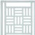 David Francis Finn Headboard Queen - Light Blue For Sale - Image 4 of 6