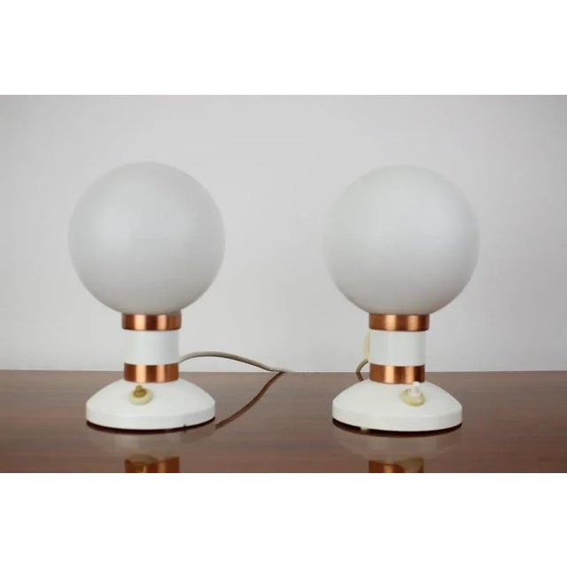 Mid-Century Table Lamps from Drukov, 1970s, Set of 2 For Sale - Image 3 of 11