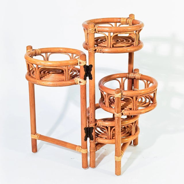 1970s French Riviera Folding Planter, Italy, 1970s For Sale - Image 5 of 10