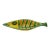 Italian Modernist Yellow, Orange, and Green Glazed Ceramic Fish Form Vide Poche For Sale