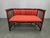 Art Deco sofa attributed to Josef Hoffmann, produced in Czechoslovakia during the 1920s. This piece is a fine example of...