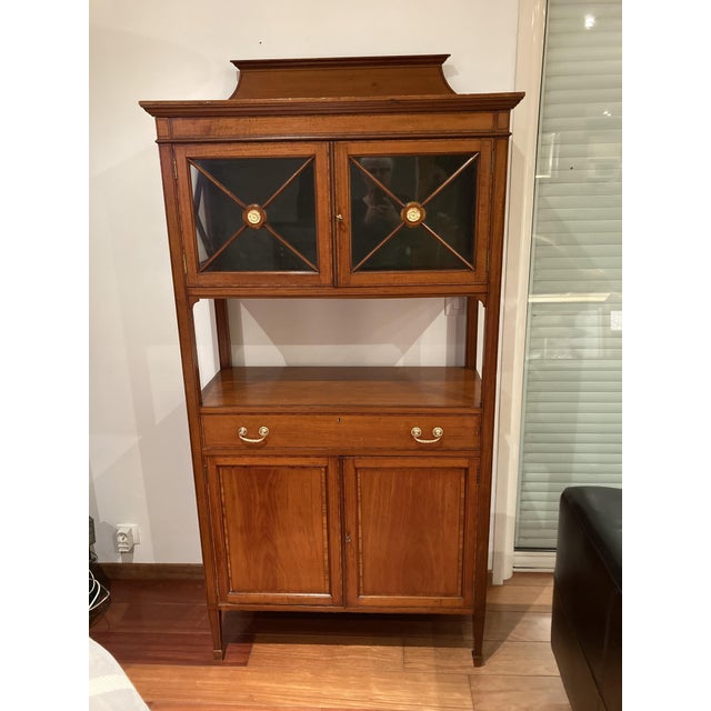 Directoire-Style Fruitwood Display Cabinet, Early 19th Century For Sale - Image 6 of 6