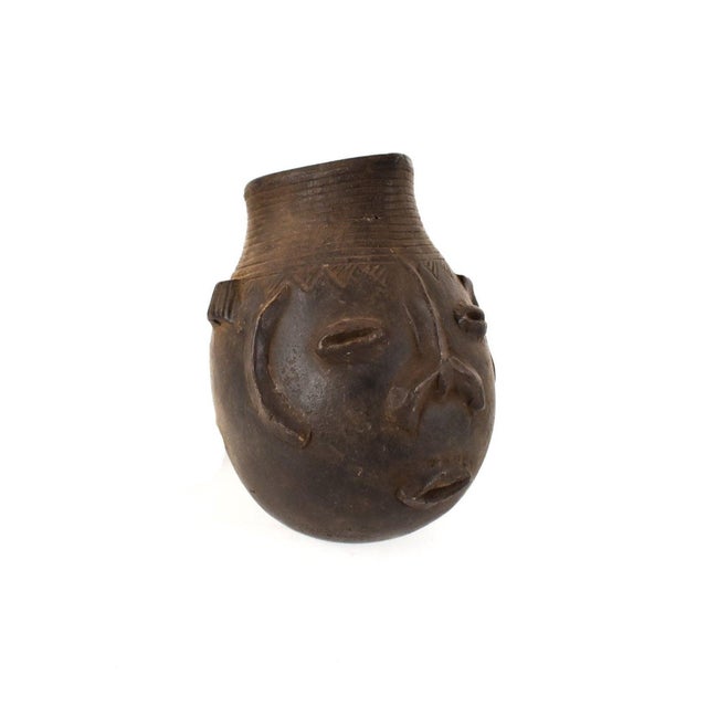 Early 20th Century Shi Bashi Pitcher with Face For Sale In Denver - Image 6 of 7