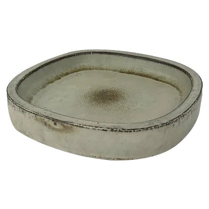 Large Danish Ceramic Dish Bowl by Per Linnemann-Schmidt for Palshus, 1960s For Sale