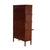 Arts & Crafts Macey Satinwood Banded Mahogany Barrister Bookcase C1920 For Sale - Image 15 of 16