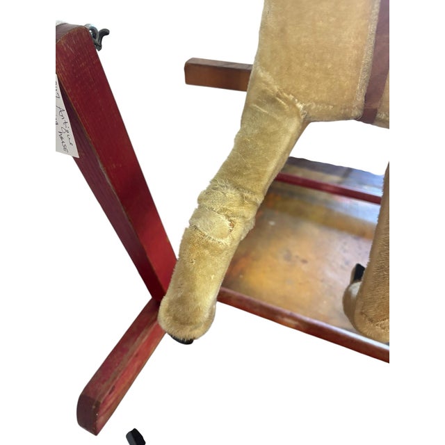 Antique Early 20th Century Spring Mounted Child's Rocking Horse, Circa 1920 For Sale - Image 12 of 12