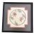 Antique Japanese Hand-Painted Silk Textile Art — Framed For Sale