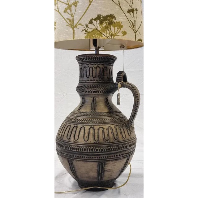 Mid-Century Modern XXL Floor Lamp from Gmundner Keramik, Austria, 1970s For Sale - Image 3 of 15