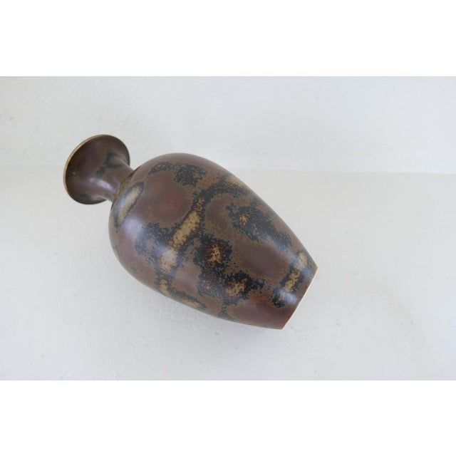 Mid-Century Modern Ceramic Floor Vase attributed to Gunnar Nylund for Rörstrand, Sweden, 1950s For Sale - Image 11 of 12