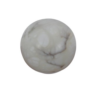 Marble Table Ball Lamp, 1960s For Sale