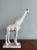 Mid-Century Modern Vintage Boho Ceramic Giraffe Sculpture For Sale - Image 3 of 6