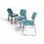 Mid-Century Modern Stackable Matrix Krueger Chairs by Thomas Tolleson, 1970s, Set of 10 For Sale - Image 5 of 13