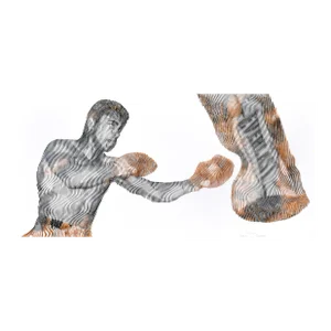 "Muhammad Ali: The Legend of My Dreams" Original Artwork by Virginie Schroeder