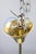 Silver Mid-Century Italian Brass and Plastic Pendant Lamp, 1970s For Sale - Image 8 of 11