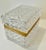 Cut Crystal Lidded Box in the Style of Baccarat With Brass Closure For Sale In Los Angeles - Image 6 of 12