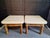 Mid-Century Modern 1980s 2 Antonio Budji Layung Style MCM End Tables With Tessellated Stone For Sale - Image 3 of 8