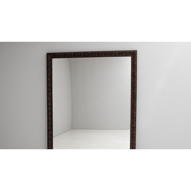 Wooden Floor Mirror For Sale - Image 11 of 11