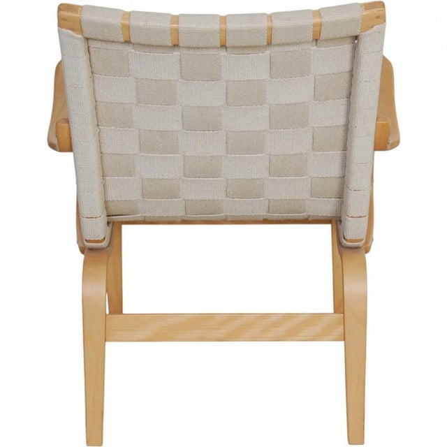 Beige Eva Chair in Beech by Bruno Mathsson, 1990s For Sale - Image 8 of 12