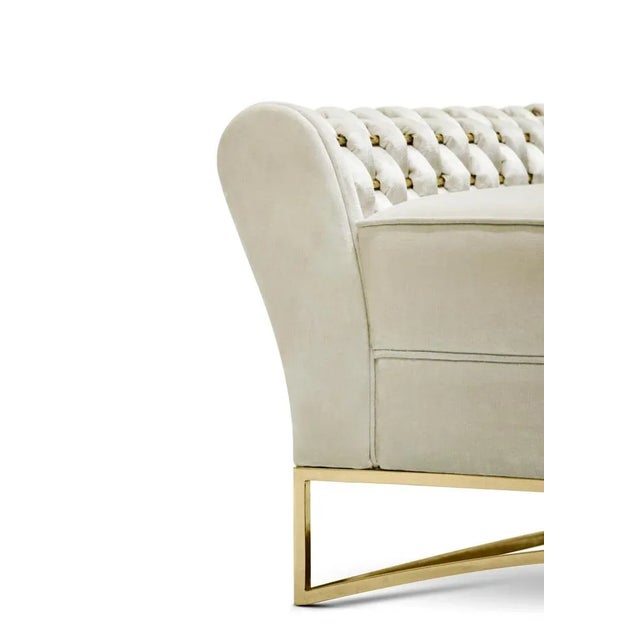 Contemporary Lust Chaise Longue by Memoir Essence For Sale - Image 3 of 6