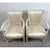 French Academic Revival Louis XVI Style Off-White Painted Chair C 1930's, a Pair This elegant pair of French Academic...