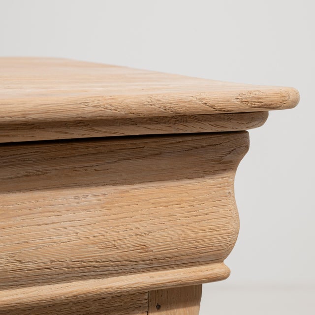 French Provincial 19th Century Pair Of Oak Louis Philippe Side Tables For Sale - Image 3 of 14