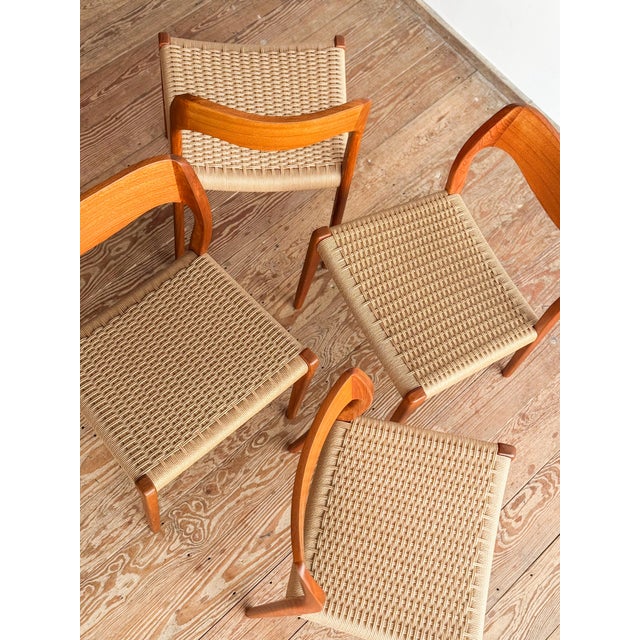 Dining Room Chairs by Niels O. Møller, Set of 4 For Sale - Image 6 of 17